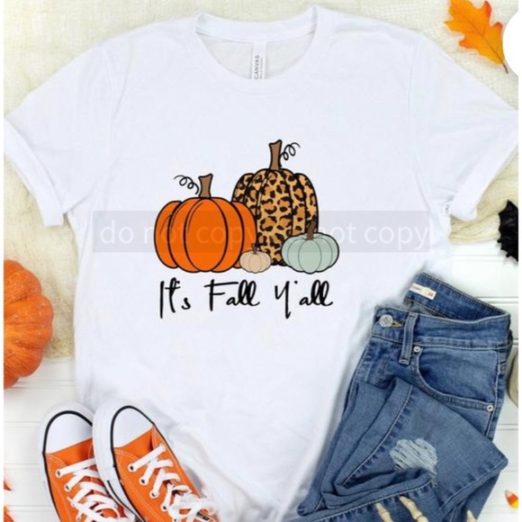 Fall T-shirt “It’s Fall Y’all - Picture 1 of 1